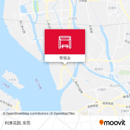 利澳花园地图