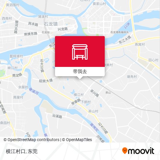 横江村口地图