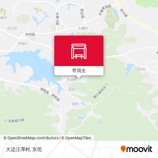 大迳汪潭村地图