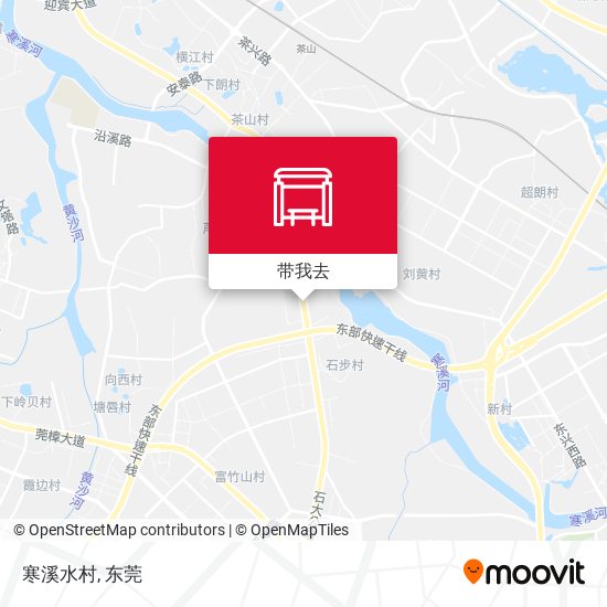 寒溪水村地图