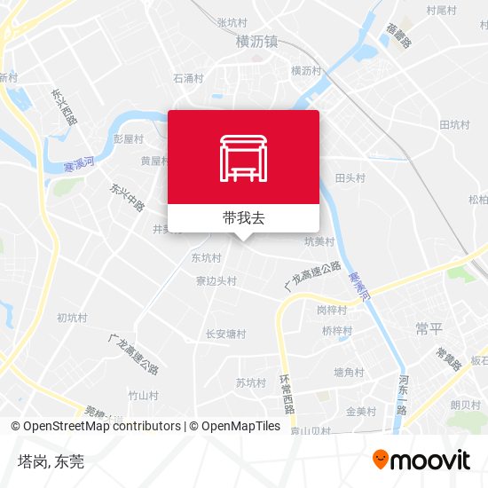 塔岗地图