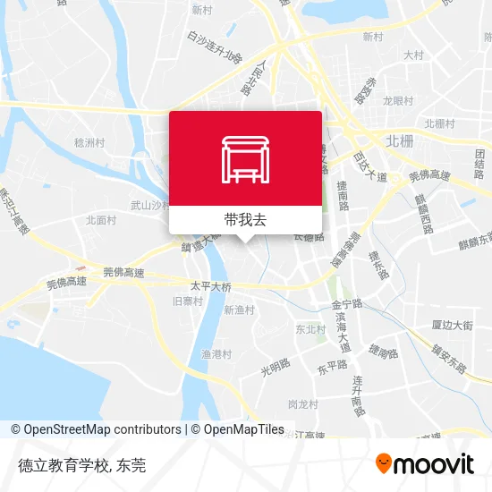 德立教育学校地图