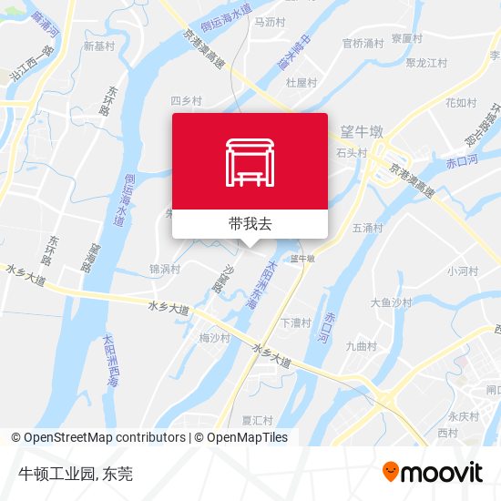 牛顿工业园地图