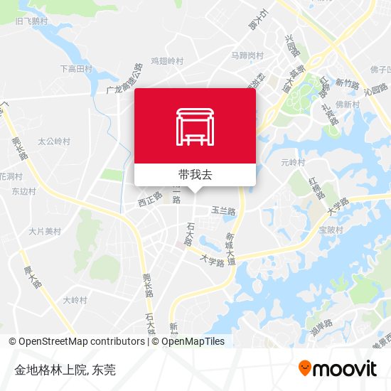 金地格林上院地图