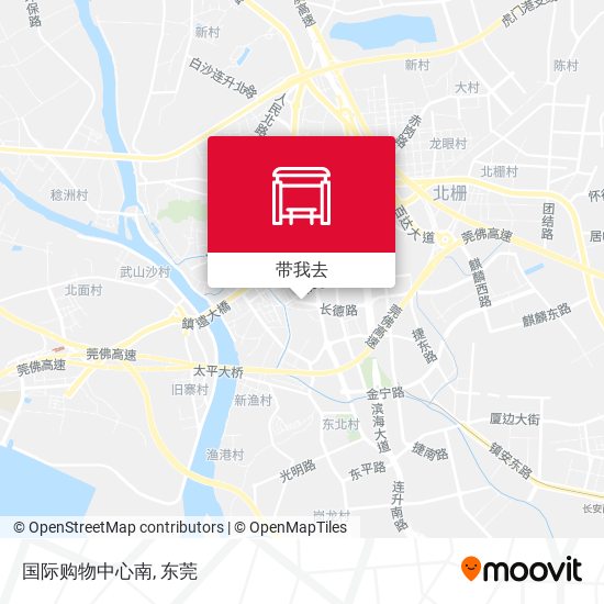 国际购物中心南地图