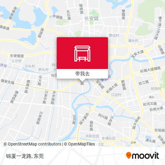 锦厦一龙路地图