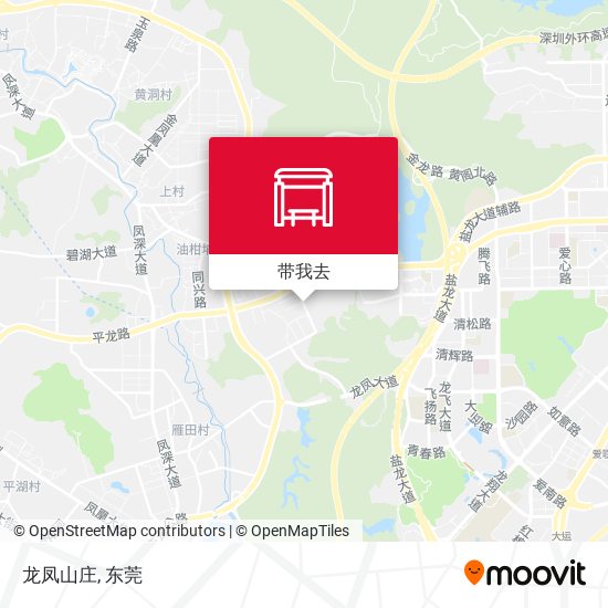 龙凤山庄地图
