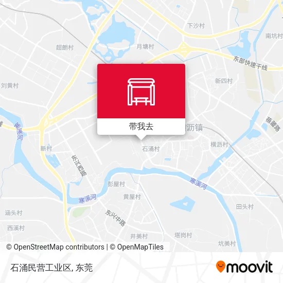 石涌民营工业区地图