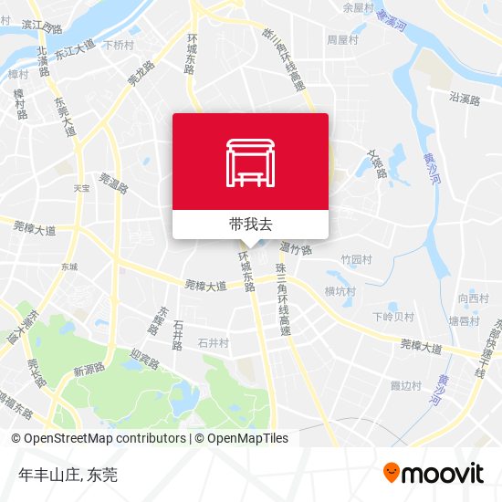 年丰山庄地图