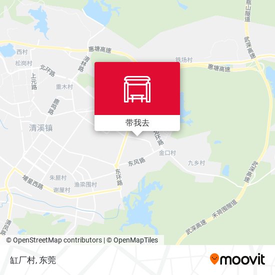 缸厂村地图