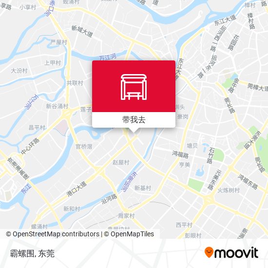 霸螺围地图