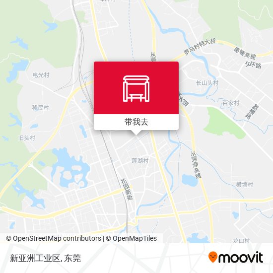新亚洲工业区地图
