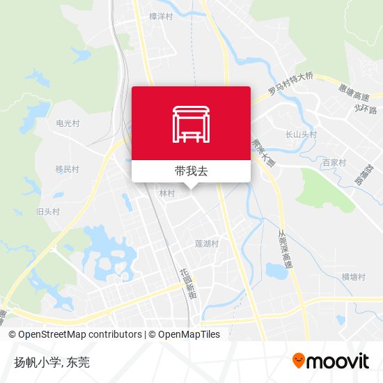 扬帆小学地图