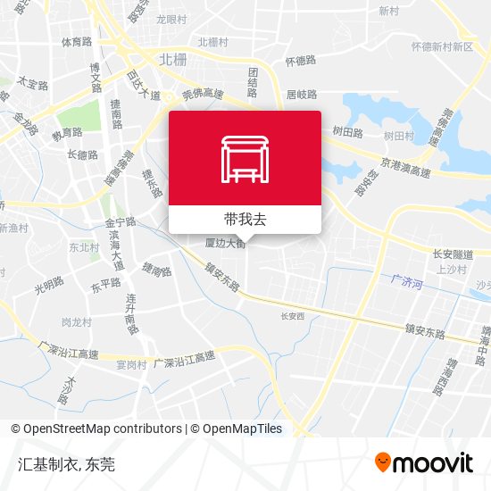 汇基制衣地图
