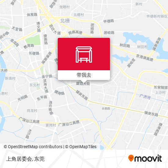 上角居委会地图