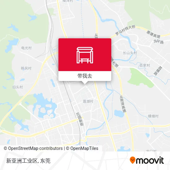 新亚洲工业区地图
