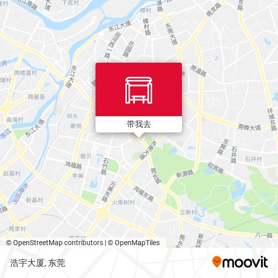 浩宇大厦地图