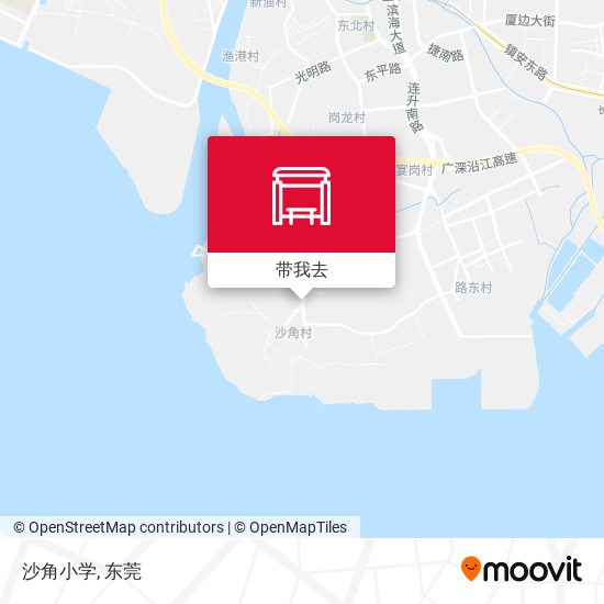 沙角小学地图