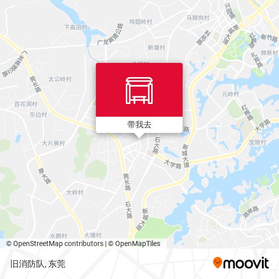 旧消防队地图