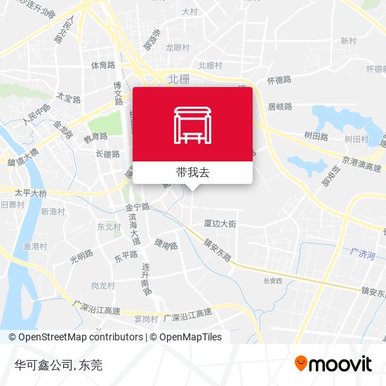 华可鑫公司地图