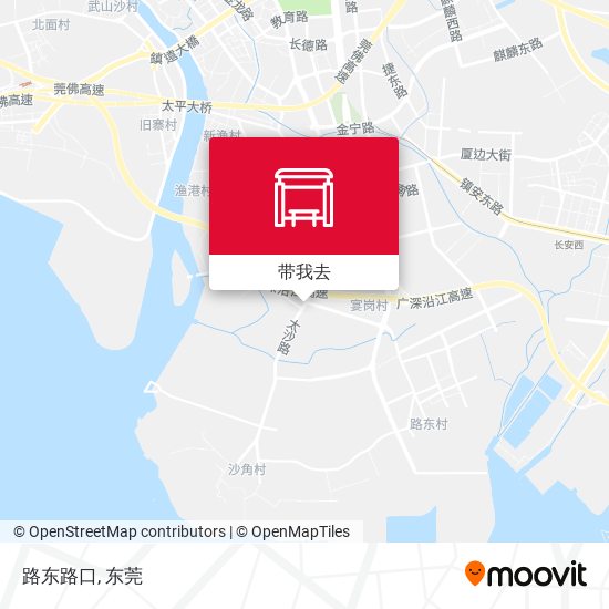 路东路口地图