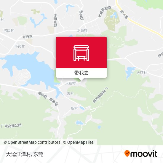 大迳汪潭村地图