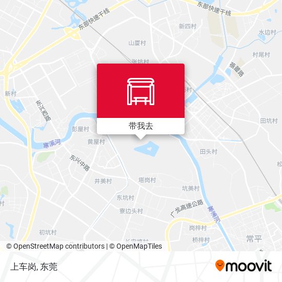 上车岗地图