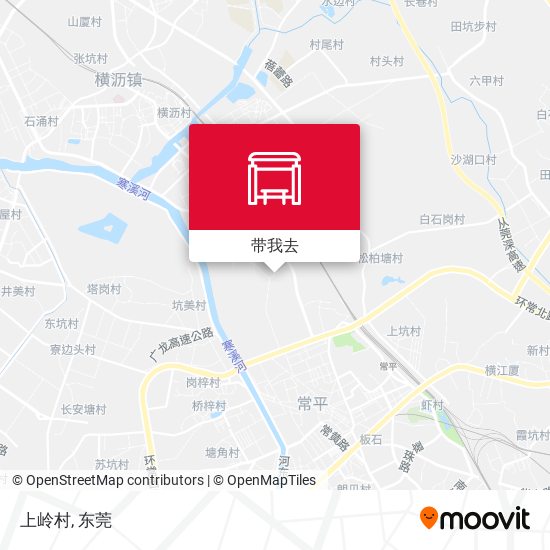 上岭村地图