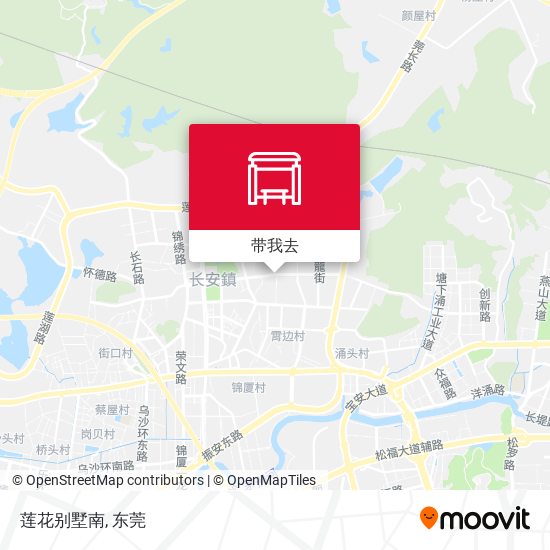 莲花别墅南地图