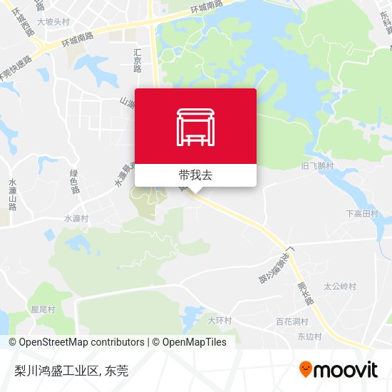 梨川鸿盛工业区地图