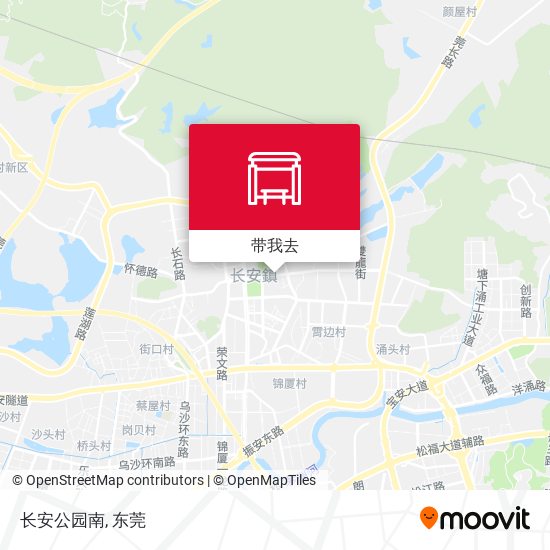 长安公园南地图