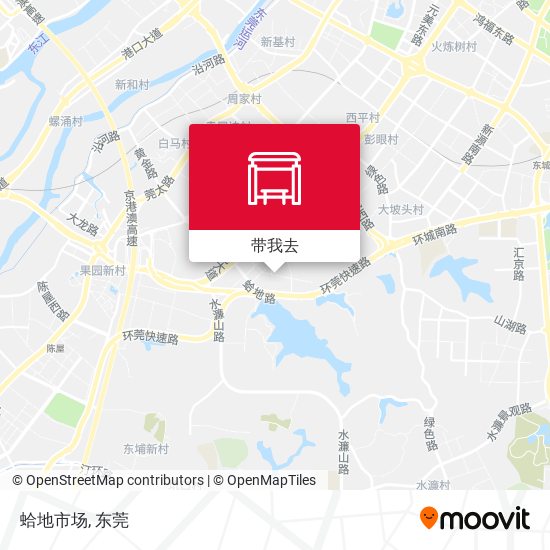 蛤地市场地图