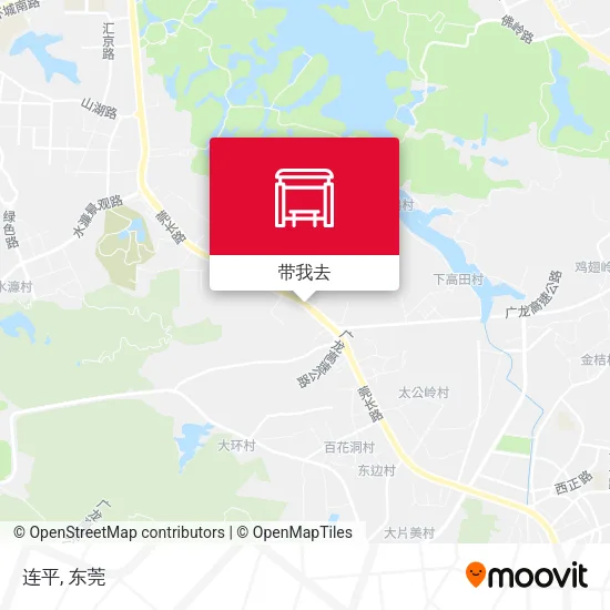 连平地图