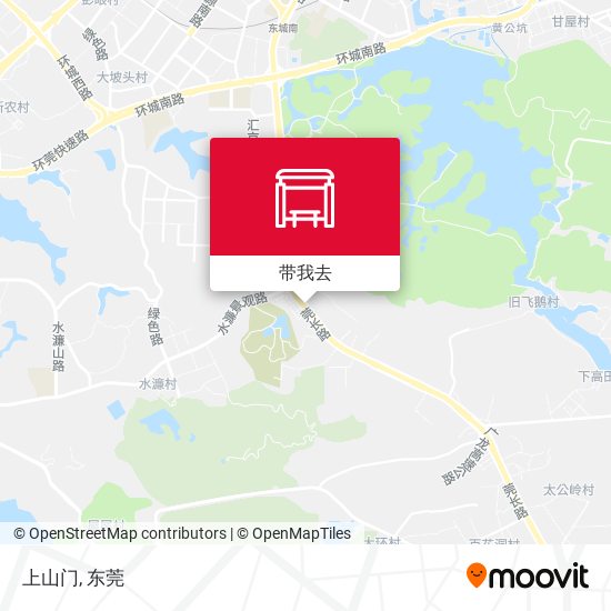 上山门地图