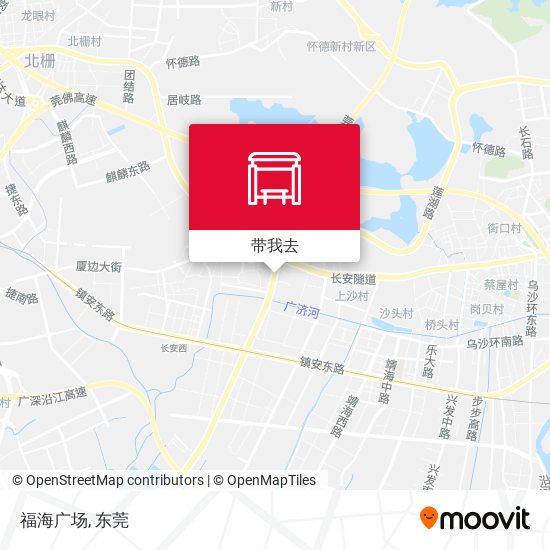福海广场地图