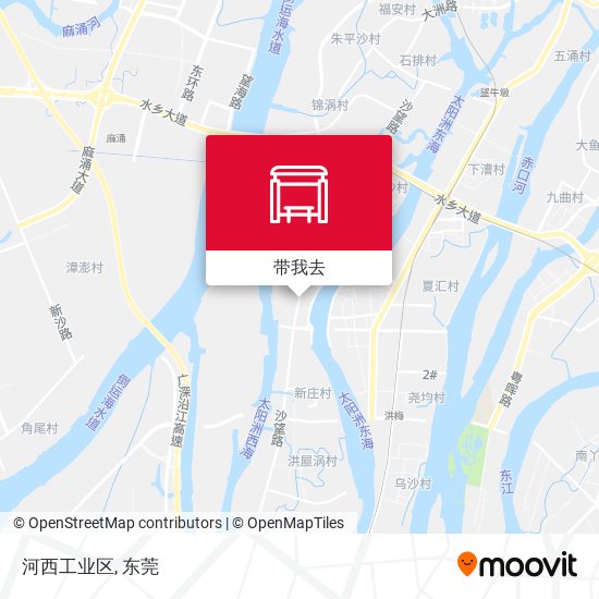 河西工业区地图