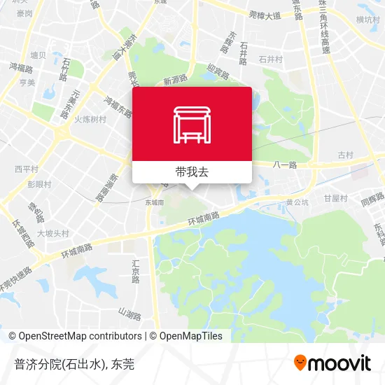 普济分院(石出水)地图