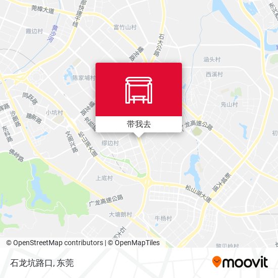 石龙坑路口地图