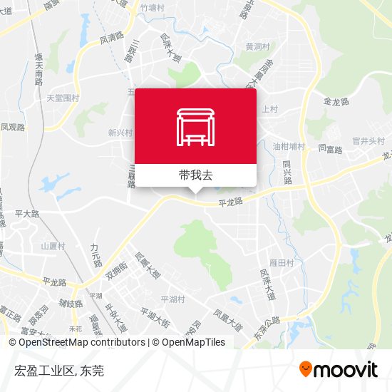 宏盈工业区地图