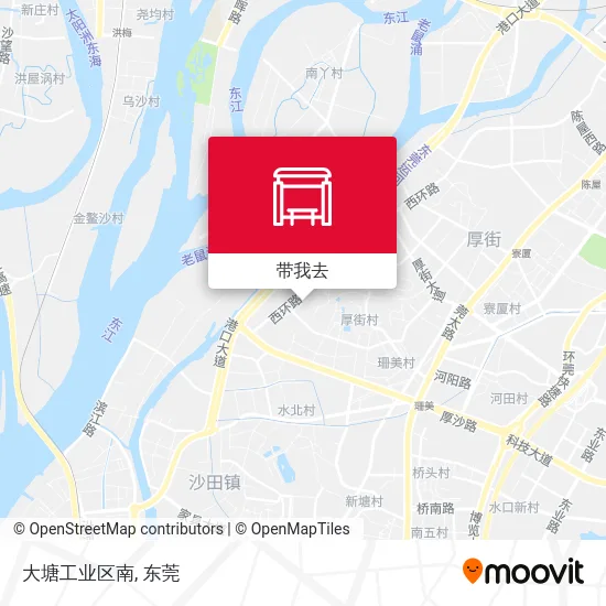 大塘工业区南地图