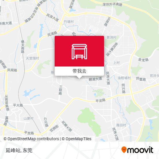 延峰站地图