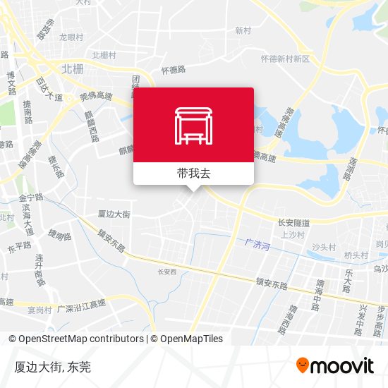 厦边大街地图
