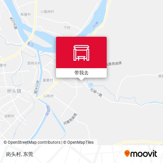 岗头村地图