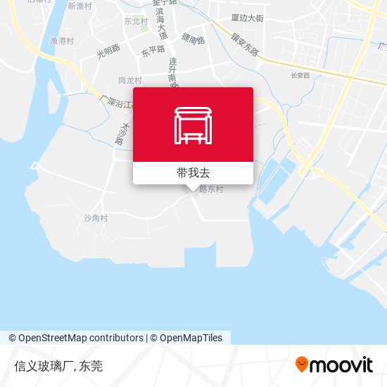 信义玻璃厂地图