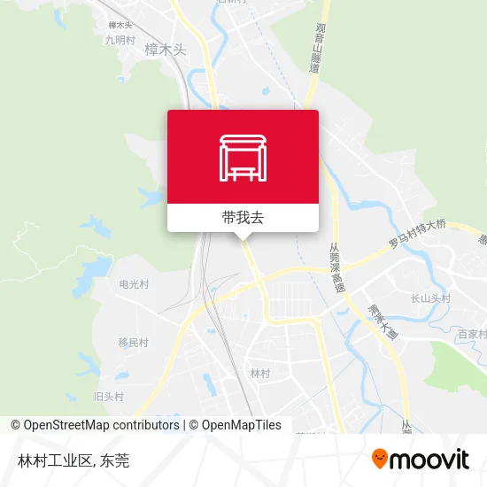 林村工业区地图