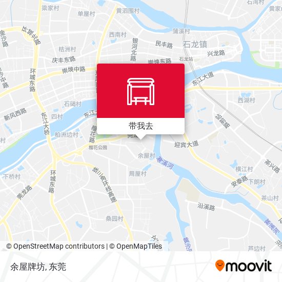 余屋牌坊地图