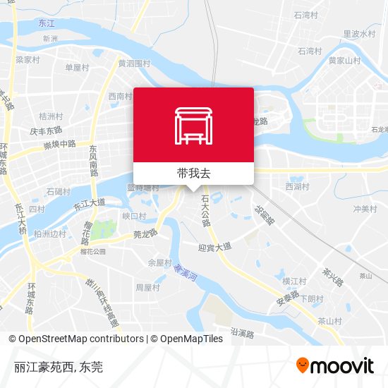 丽江豪苑西地图