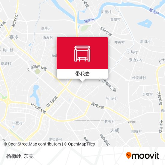 杨梅岭地图