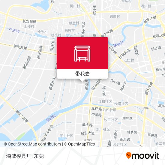 鸿威模具厂地图