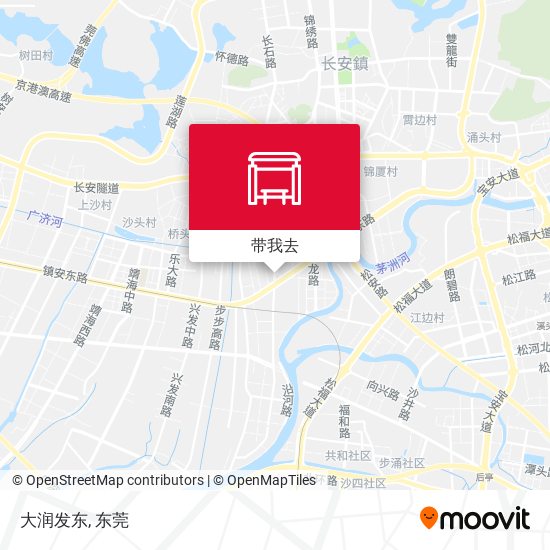 大润发东地图